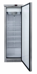 CHEFSRANGE SR40VS S/STEEL SLIMLINE UPRIGHT FRIDGE - JD Catering Equipment Solutions Ltd