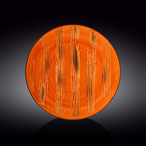Wilmax Orange Round Plate 28cm – Pack of 3 by Wilmax