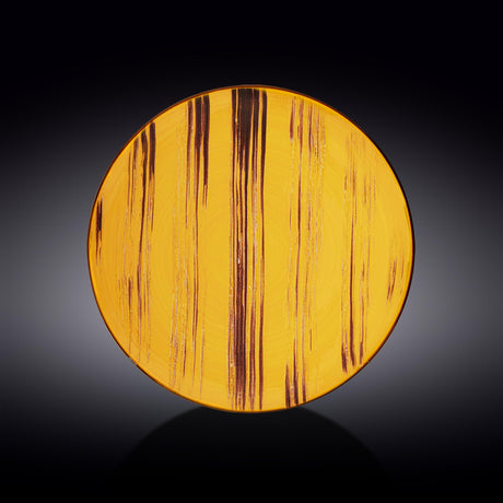 Wilmax Yellow Round Plate 28cm – Pack of 3 by Wilmax