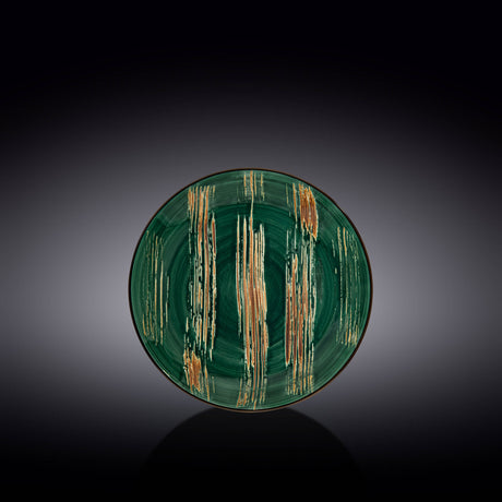 Wilmax Green Round Plate 18cm – Pack of 6 by Wilmax