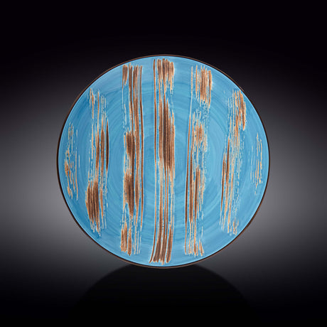 Wilmax Blue Round Plate 28cm – Pack of 3 by Wilmax
