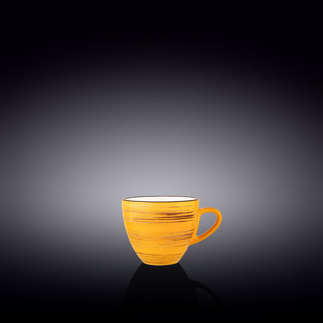 Wilmax Yellow Cup 75ml – Pack of 6 by Wilmax