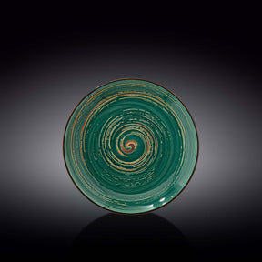 Wilmax Green Round Plate 20.5cm – Pack of 3 by Wilmax