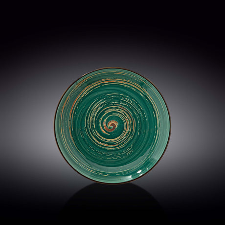 Wilmax Green Round Plate 20.5cm – Pack of 3 by Wilmax