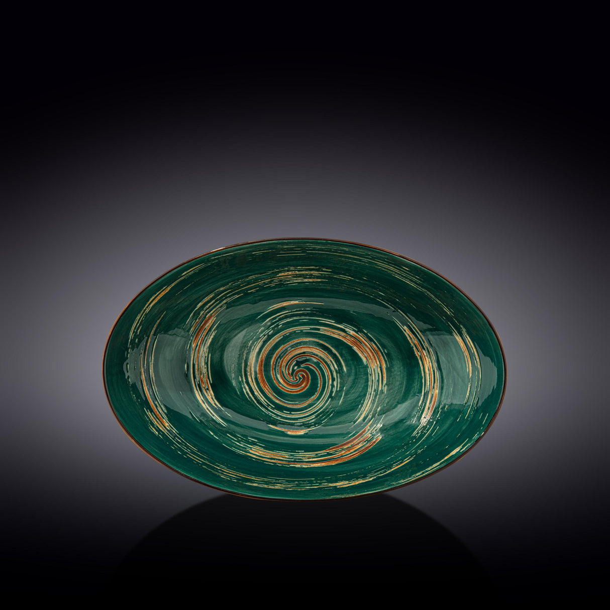 Wilmax Green Oval Bowl – Pack of 2 by Wilmax