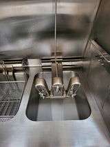 Chefs Range KDWYZ-2 Ventless Fryer 2 x 8 Ltr fryers with auto basket lift & programmable controls