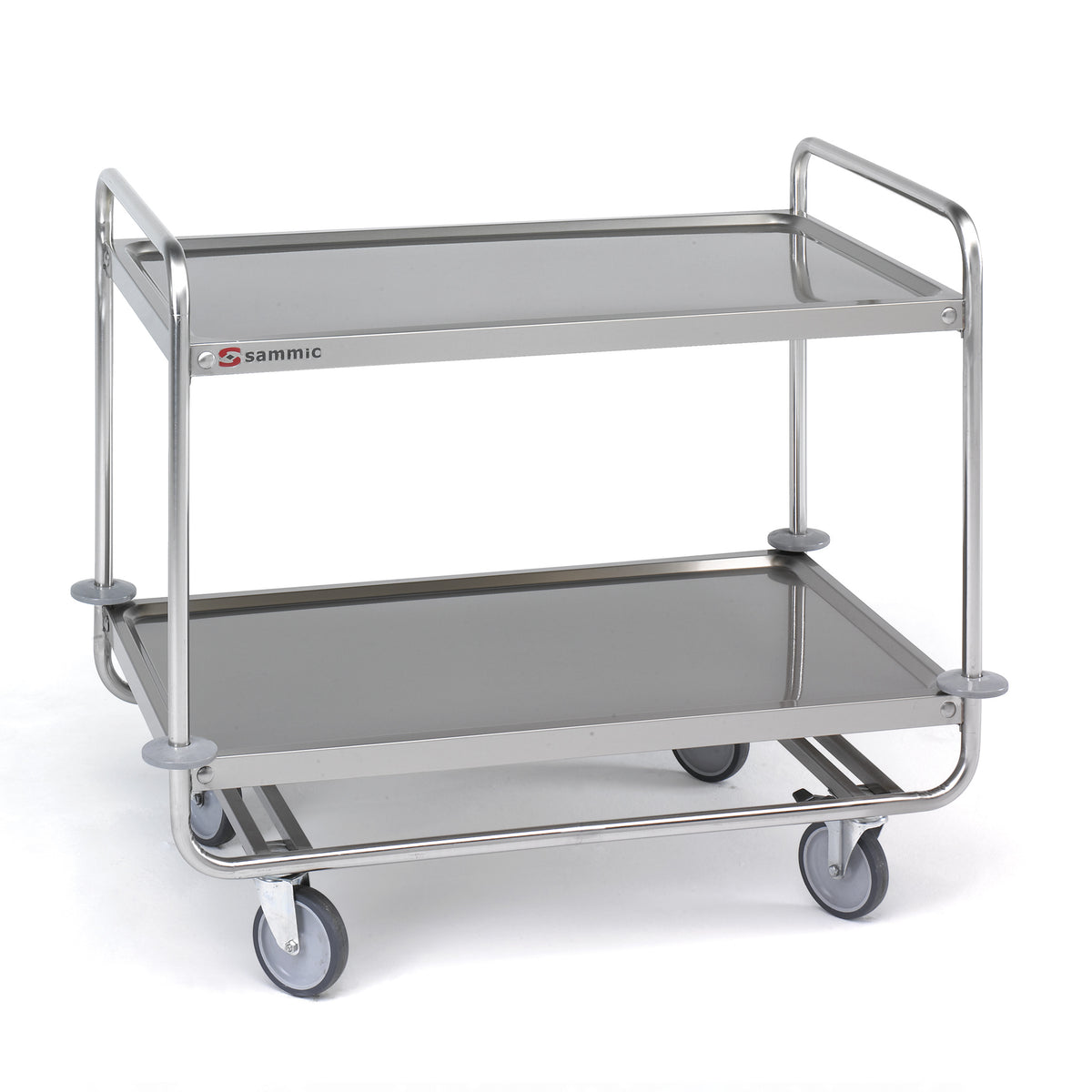 Sammic Extra strong transport trolley (2 shelves) - 1000 x 600 mm - CSR-210