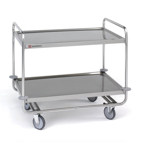 Sammic Extra strong transport trolley (2 shelves) - 1000 x 600 mm - CSR-210