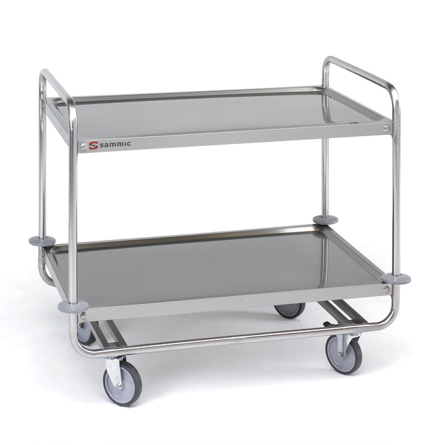 Sammic Extra strong transport trolley (2 shelves) - 1000 x 600 mm - CSR-210