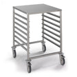Sammic Trolley for GN trays with worktop 7 x GN 2/1 CG-721