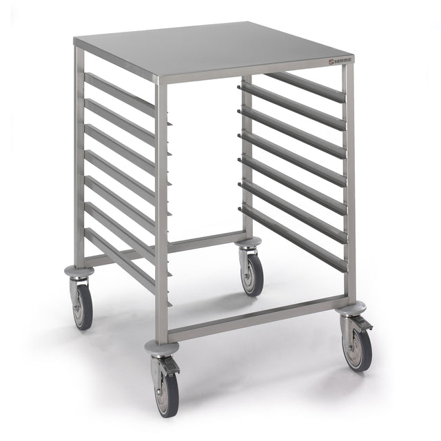 Sammic Trolley for GN trays with worktop 7 x GN 2/1 CG-721