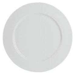 Pack Size 12 - Porcelite Prestige Flat Round Platter 30cm - 810001