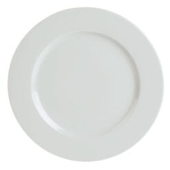 Pack Size 24 - Porcelite Prestige Rimmed Plate 24cm - 810003