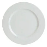 Pack Size 24 - Porcelite Prestige Rimmed Plate 17cm - 810004 - JD Catering Equipments Ltd