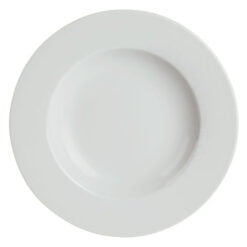 Pack Size 24 - Porcelite Prestige Rimmed Soup Plate 23cm - 810005