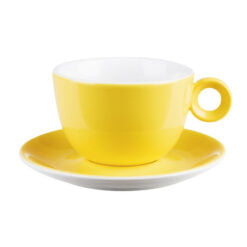 Pack Size 12 - Costa Verde Yellow Bowl Shaped Cup 8oz - 820003YE