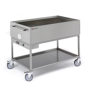 Sammic Bain marie trolley BMC-311 - 3 x GN 1/1 - 1200 x 640 x 900 mm - 230/50-60/1