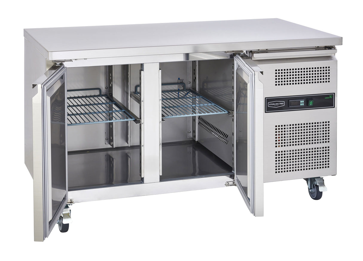 Sterling Pro Cobus SPCF200N 2 Door Freezer Counter 282 Litres