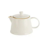 Pack Size 6 - Porland Academy Line Gold Band Tea Pot 30cl - 935803GB - JD Catering Equipments Ltd