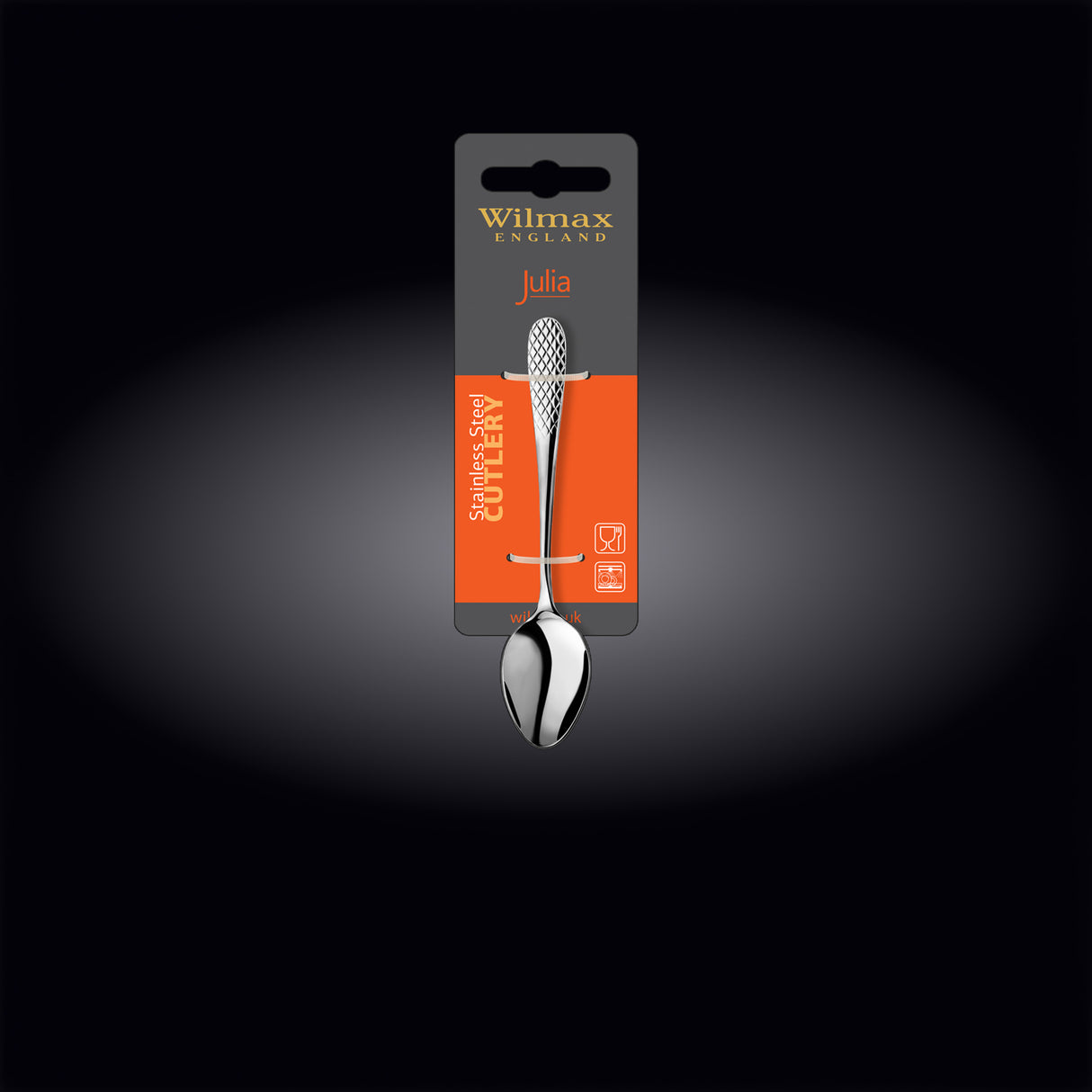 Wilmax Silver Coffee Moka Spoon 11.5cm – Pack of 2 by Wilmax – image 2