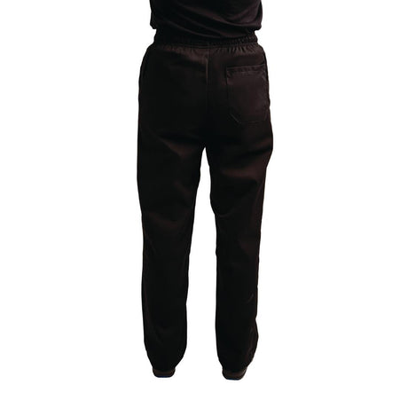 A029T-XL Whites EasyFit Trousers Teflon Black XL JD Catering Equipment Solutions Ltd