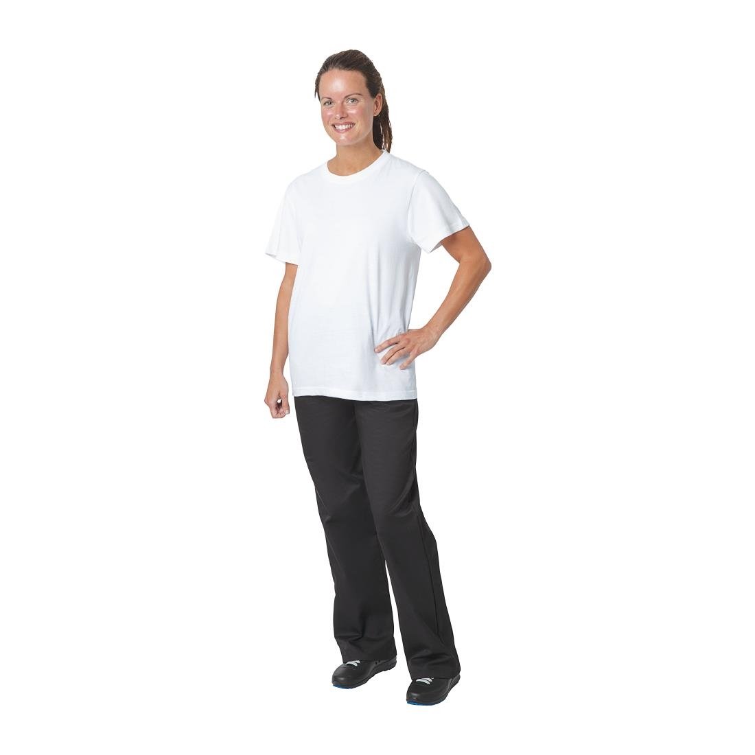 A103-S Unisex Chef T-Shirt White S JD Catering Equipment Solutions Ltd