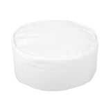 A203-S Whites Chefs Unisex Skull Cap Polycotton White - S JD Catering Equipment Solutions Ltd