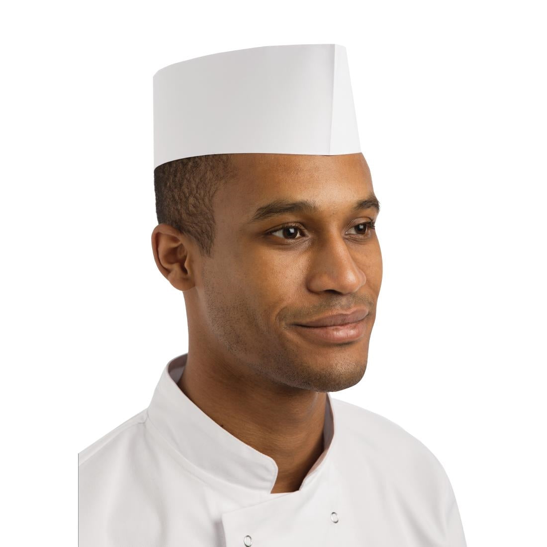 A255 eGreen Disposable Forage Hat White (Pack of 100) JD Catering Equipment Solutions Ltd