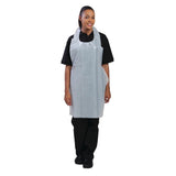 A310 Disposable Polythene Bib Aprons 14.5 Micron White (Pack of 100) JD Catering Equipment Solutions Ltd