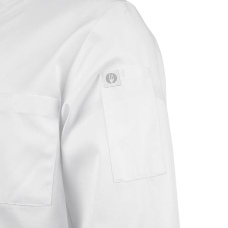 A371-7XL Chef Works Le Mans Chefs Jacket White 7XL JD Catering Equipment Solutions Ltd