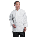 A371-7XL Chef Works Le Mans Chefs Jacket White 7XL JD Catering Equipment Solutions Ltd