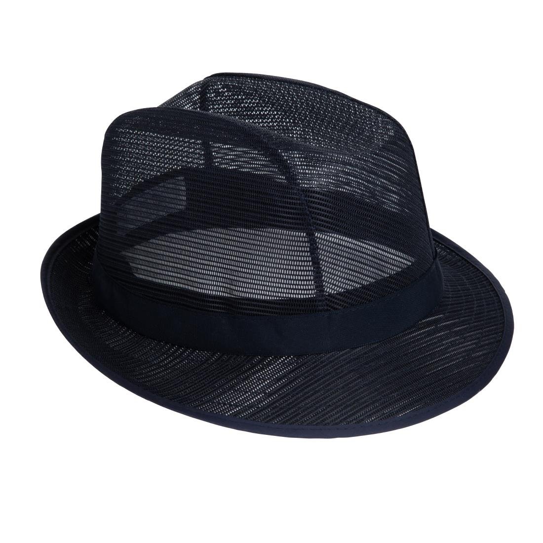 A652-M Trilby Hat Navy Blue M JD Catering Equipment Solutions Ltd