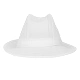 A653-M Trilby Hat with Net Snood White M JD Catering Equipment Solutions Ltd