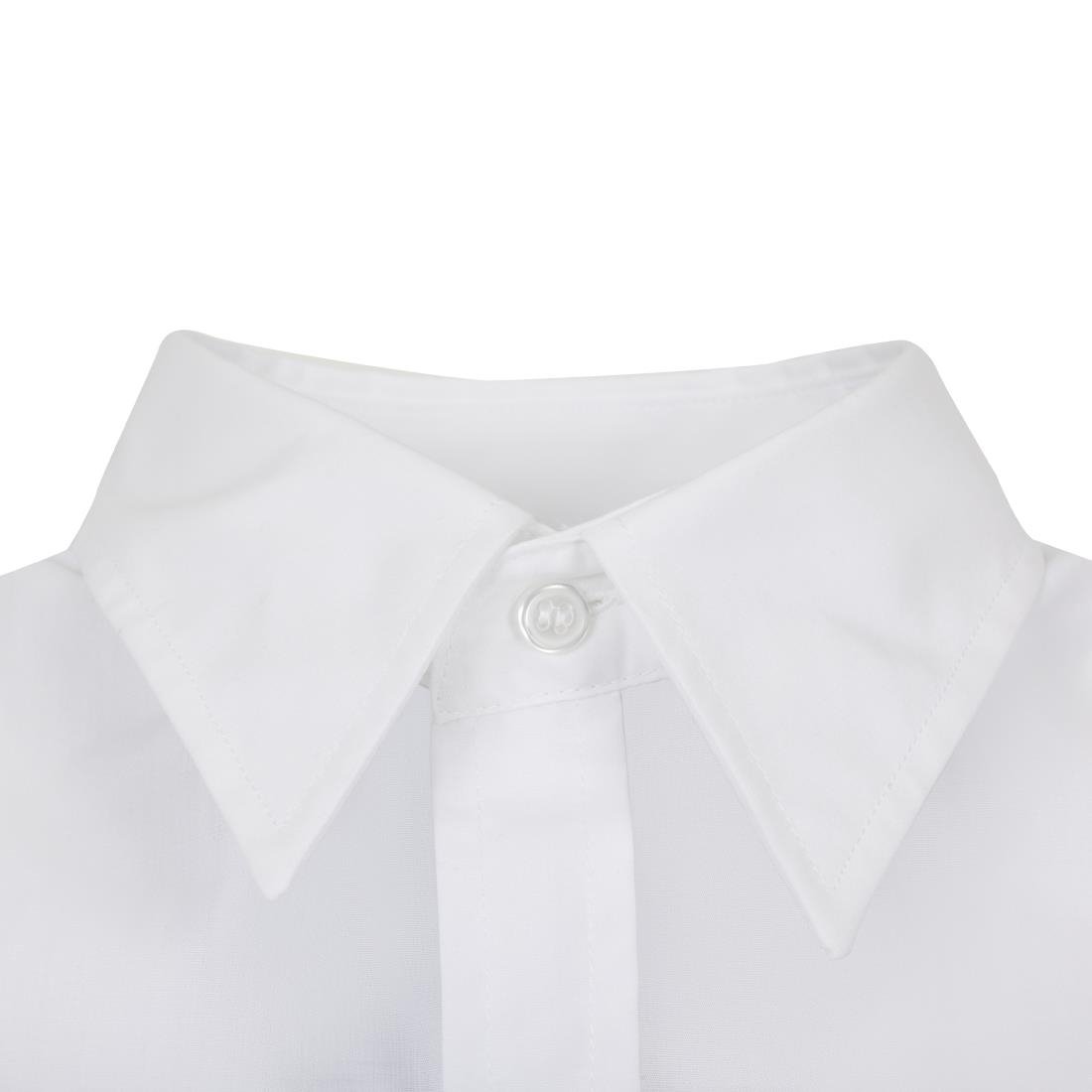 A730-S Chef Works Unisex Long Sleeve Shirt White S JD Catering Equipment Solutions Ltd