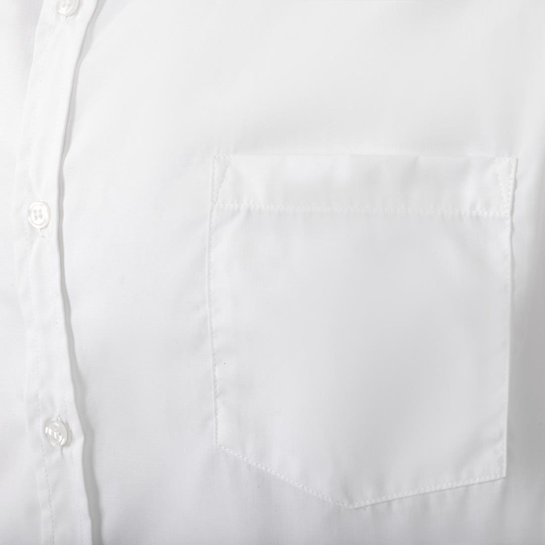 A730-S Chef Works Unisex Long Sleeve Shirt White S JD Catering Equipment Solutions Ltd