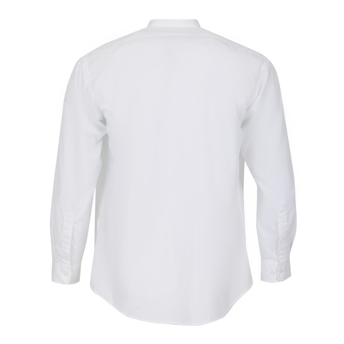 A730-S Chef Works Unisex Long Sleeve Shirt White S JD Catering Equipment Solutions Ltd