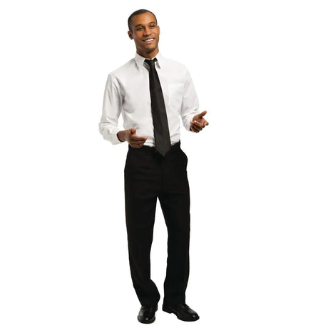 A730-XL Chef Works Unisex Long Sleeve Shirt White XL - JD Catering Equipment Solutions Ltd