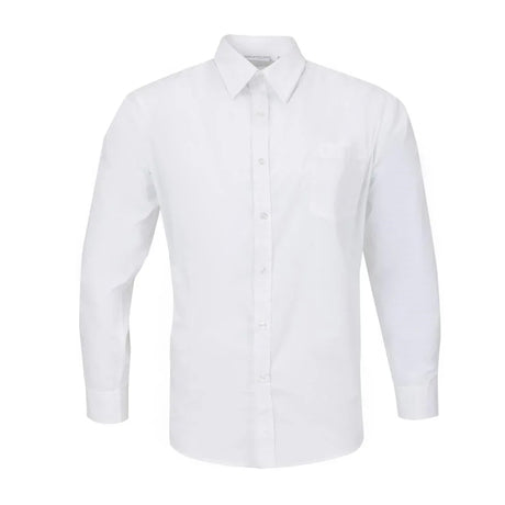 A730-XL Chef Works Unisex Long Sleeve Shirt White XL - JD Catering Equipment Solutions Ltd