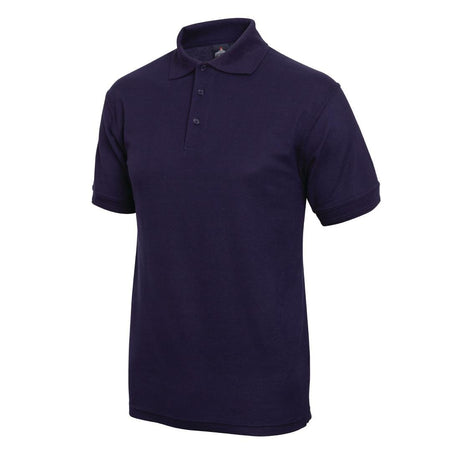 A736-M Portwest Unisex Polo Shirt Navy Blue M JD Catering Equipment Solutions Ltd