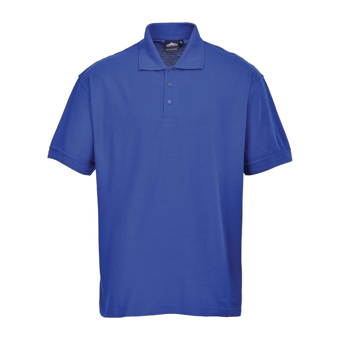 A763-L Unisex Polo Shirt Royal Blue L JD Catering Equipment Solutions Ltd