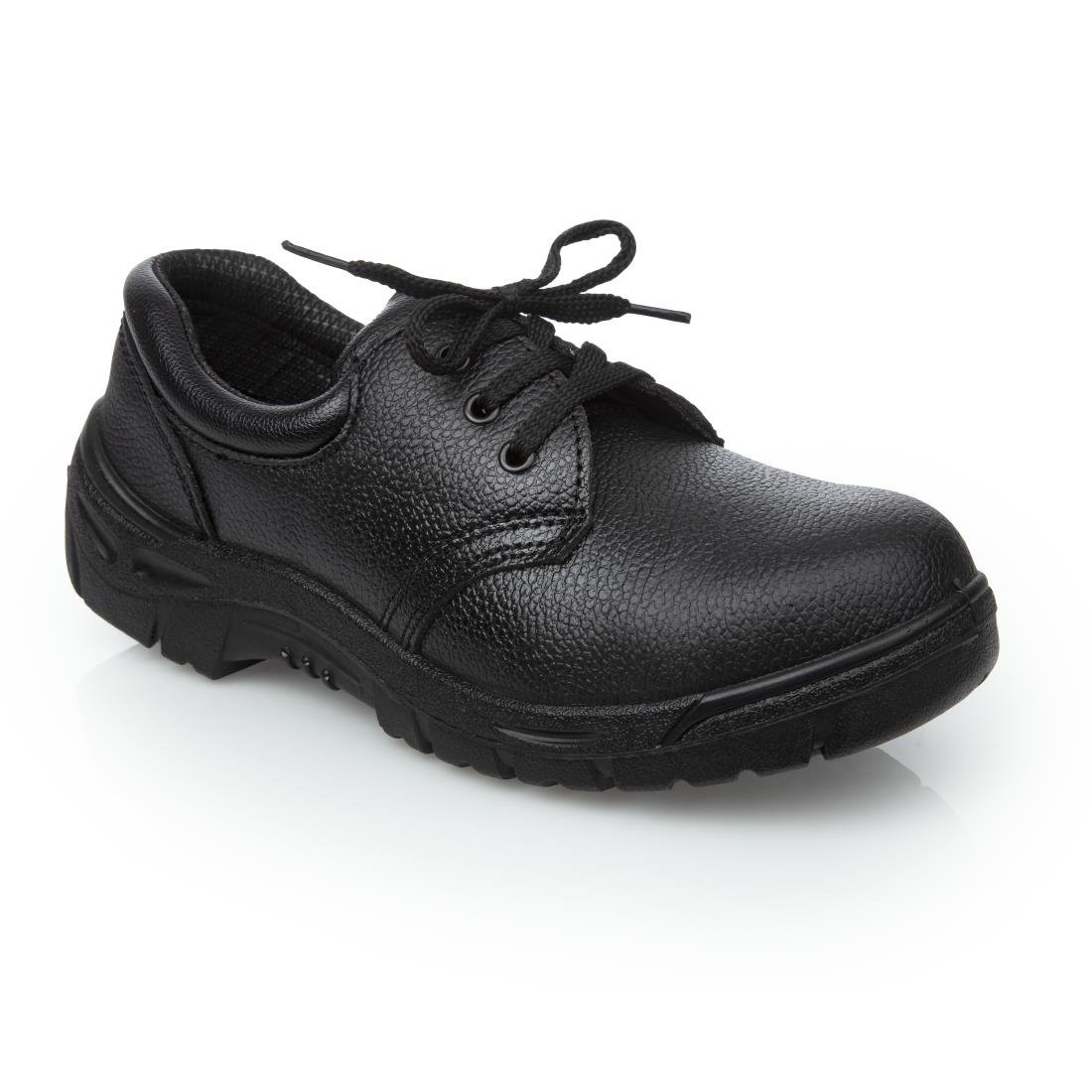 A793-38 Nisbets Essentials Unisex Safety Shoe Black 38 JD Catering Equipment Solutions Ltd