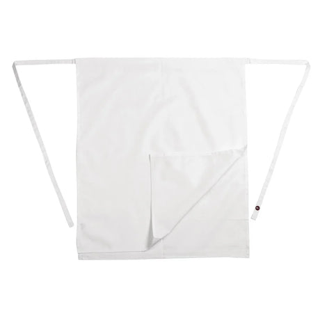 A925 Chef Works Long Four Way Waist Apron White - JD Catering Equipment Solutions Ltd