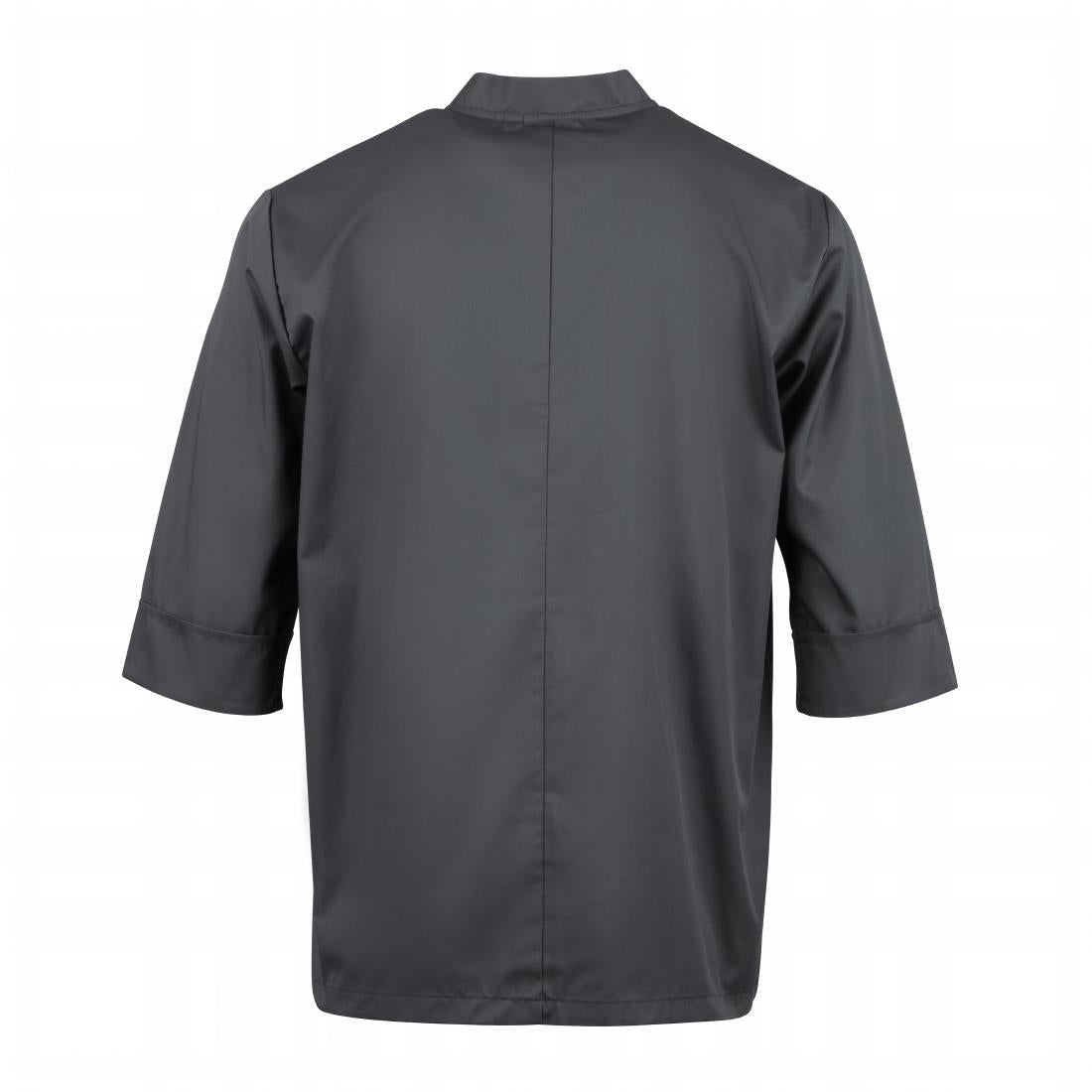 A934-L Chef Works Unisex Chefs Jacket Grey L JD Catering Equipment Solutions Ltd