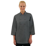 A934-XL Chef Works Unisex Chefs Jacket Grey XL JD Catering Equipment Solutions Ltd