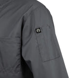 A934-XS Chef Works Unisex Chefs Jacket Grey XS JD Catering Equipment Solutions Ltd
