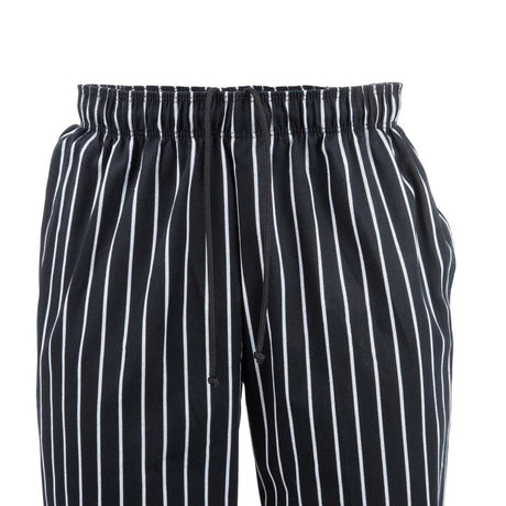 A940-3XL Chef Works Designer Baggy Pant Chalk Stripe 3XL JD Catering Equipment Solutions Ltd