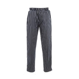 A940-L Chef Works Designer Baggy Pant Chalk Stripe L JD Catering Equipment Solutions Ltd