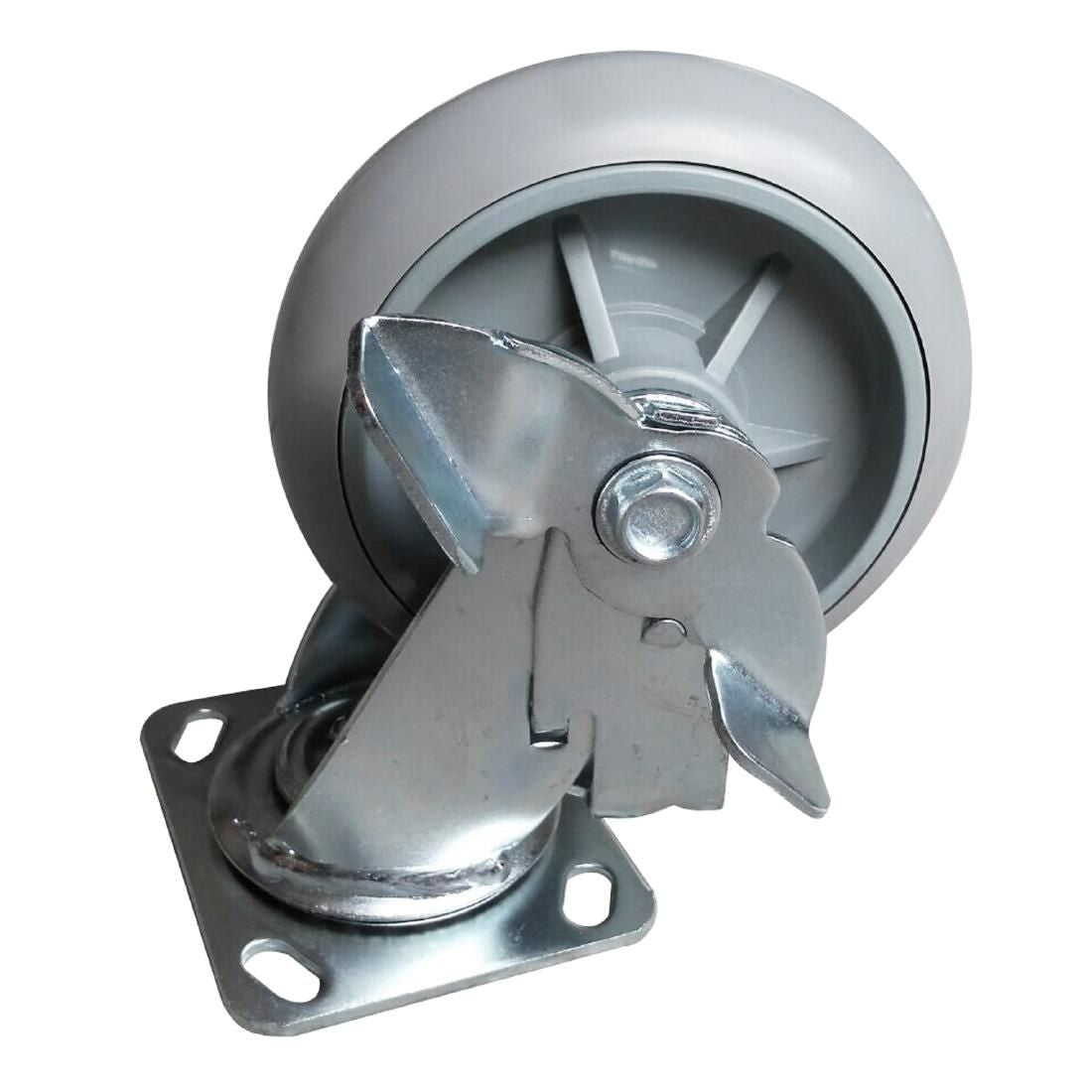 AD230 Jantex Spare Braked Castors for Housekeeping Trolley JD Catering Equipment Solutions Ltd