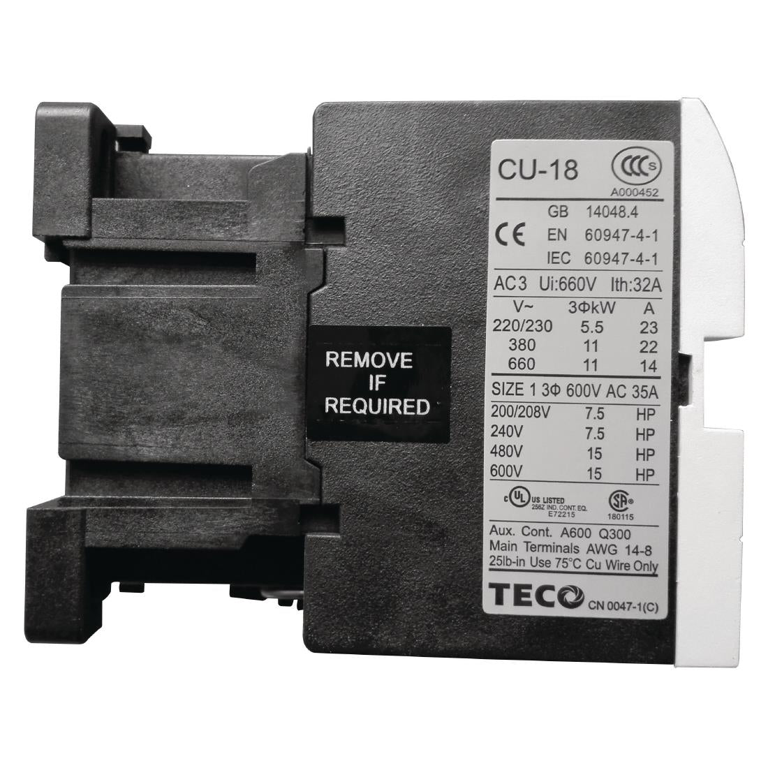 AF314 Buffalo Contact Switch JD Catering Equipment Solutions Ltd