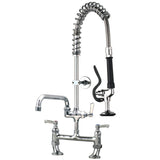AquaJet AJPR30-SH-BF2-S Pre-Rinse Spray. AJPR30 base / SHORT style/ BF2 bowl filler / STANDARD gun - JD Catering Equipments Ltd